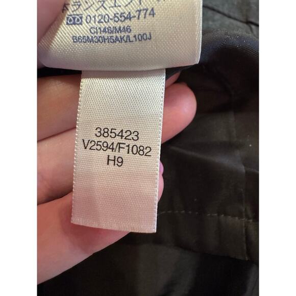 Lands' End Sleeveless Ponte Charcoal Gray Shift Dress Back Zipper Pockets Sz 6 - Picture 5 of 12